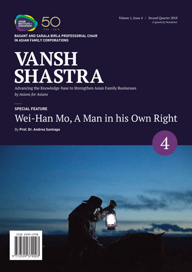 Volume 1, Issue 4 “Wei-Han Mo, A Man in his Own Right”